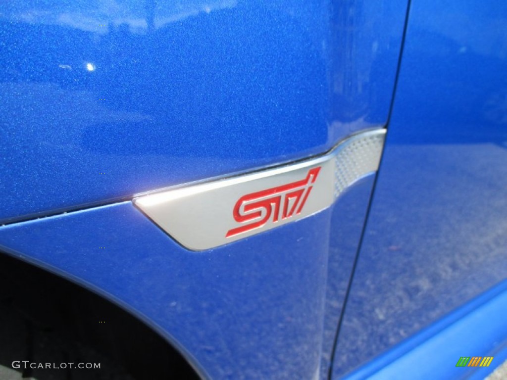 2015 WRX STI - WR Blue Pearl / Carbon Black photo #28