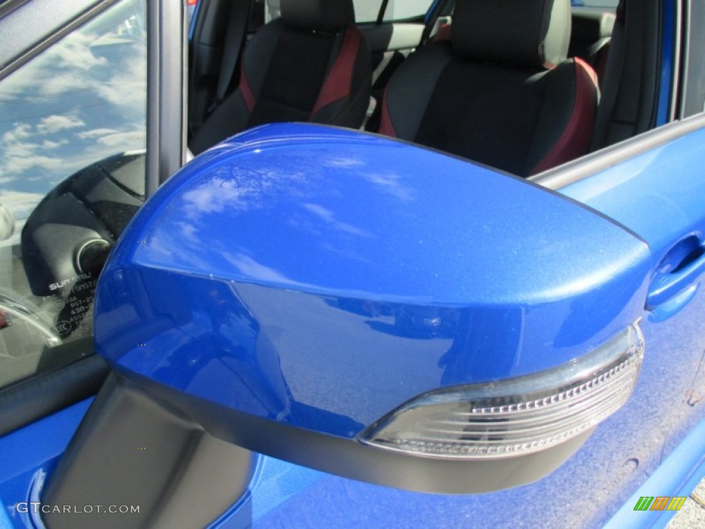 2015 WRX STI - WR Blue Pearl / Carbon Black photo #30
