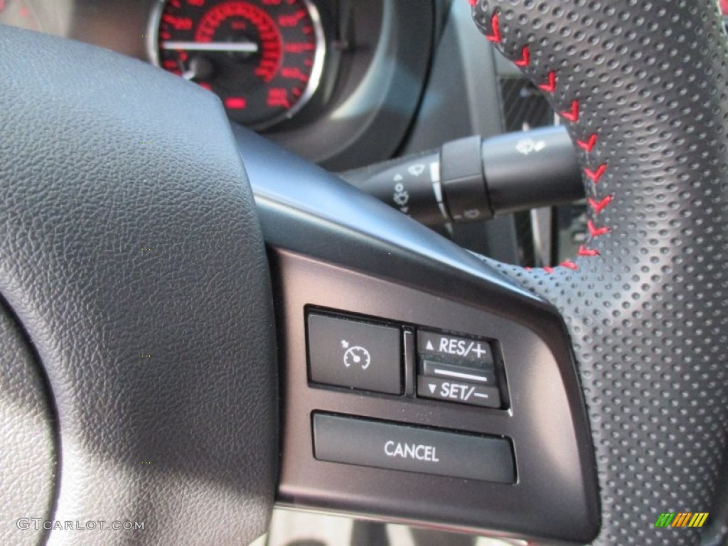 2015 WRX STI - WR Blue Pearl / Carbon Black photo #37