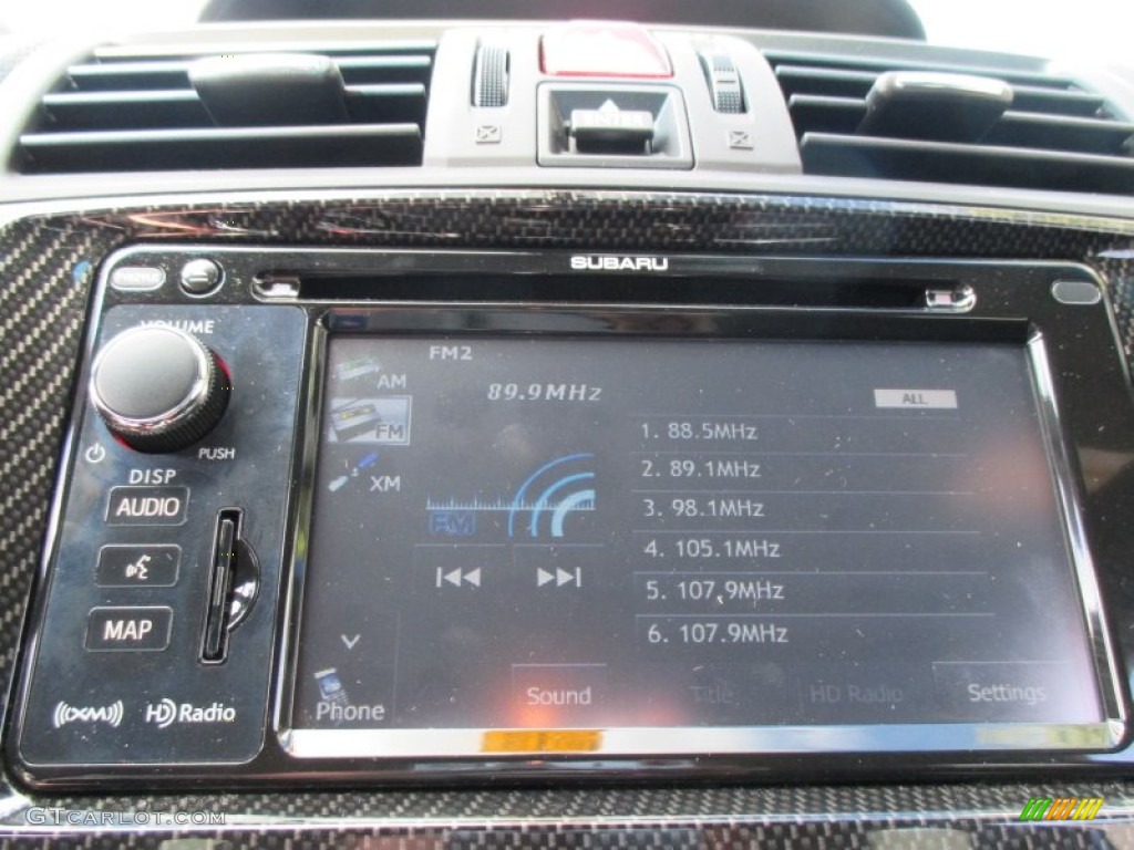 2015 WRX STI - WR Blue Pearl / Carbon Black photo #43