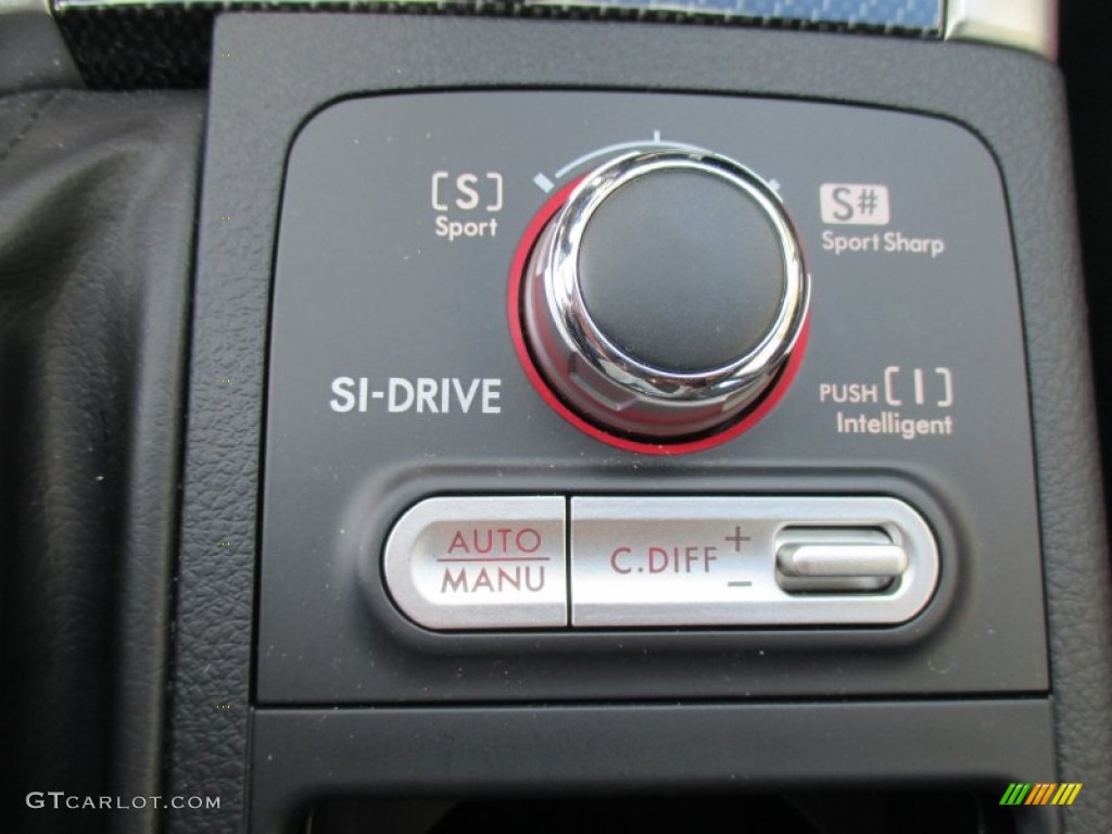 2015 WRX STI - WR Blue Pearl / Carbon Black photo #45