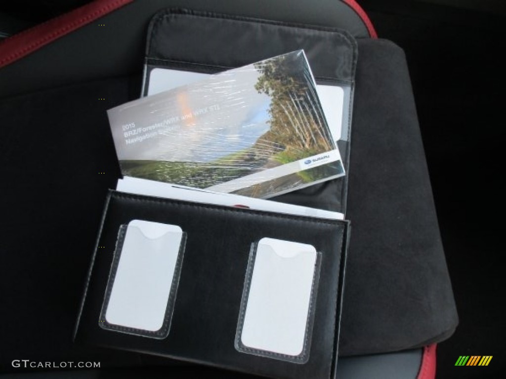 2015 WRX STI - WR Blue Pearl / Carbon Black photo #51