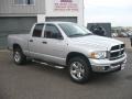 2005 Bright Silver Metallic Dodge Ram 1500 ST Quad Cab 4x4  photo #3