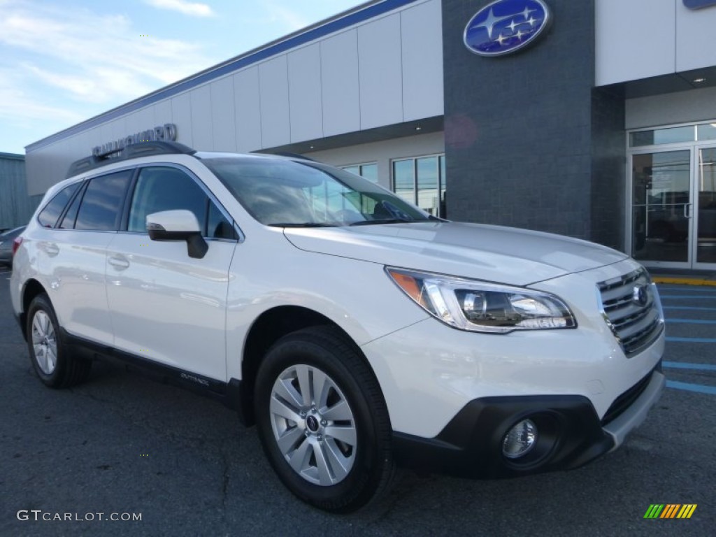 Crystal White Pearl 2016 Subaru Outback 2.5i Premium Exterior Photo #107713110