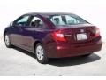 Crimson Pearl - Civic LX Sedan Photo No. 2