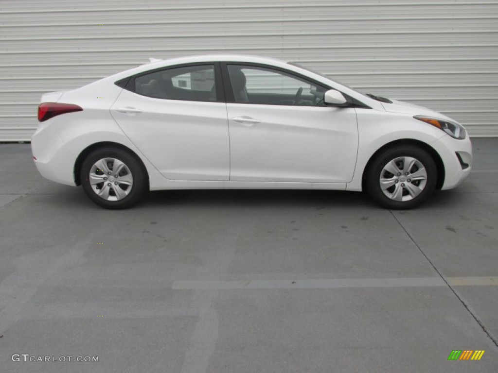 2016 Elantra SE - White / Gray photo #3