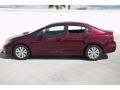 Crimson Pearl - Civic LX Sedan Photo No. 10