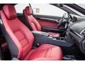Red/Black 2016 Mercedes-Benz E 400 Cabriolet Interior Color