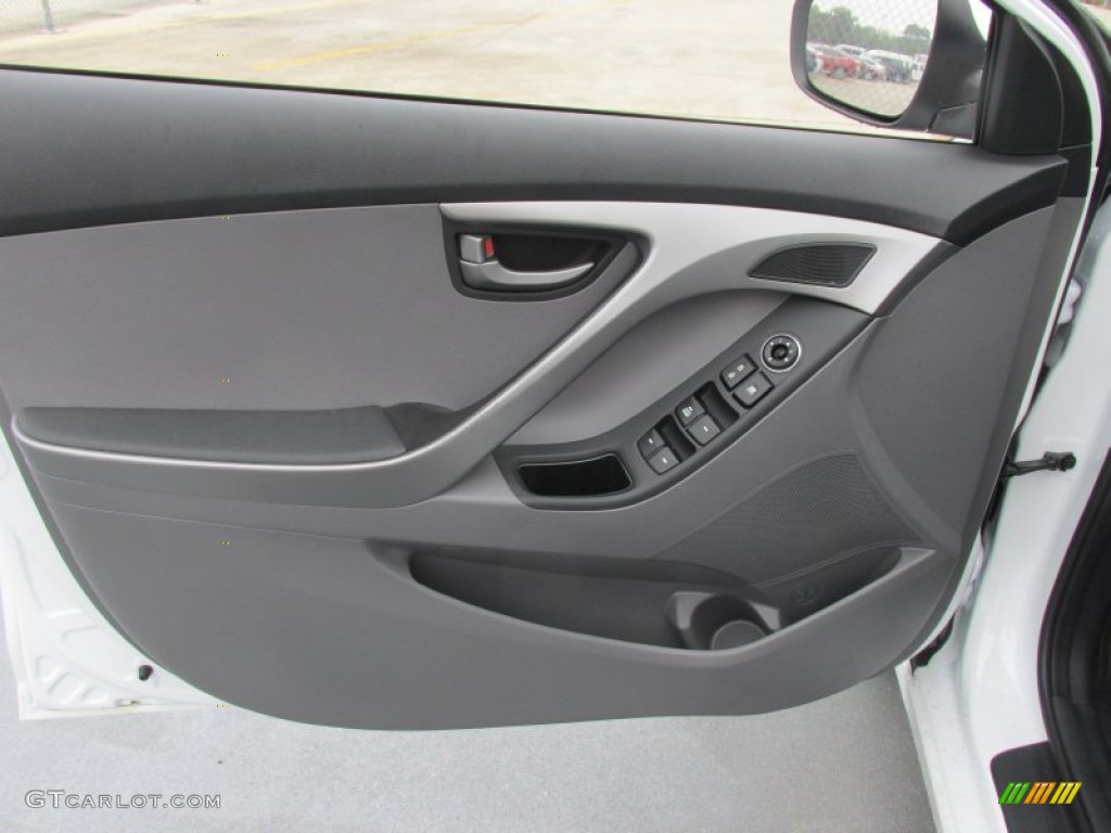 2016 Elantra SE - White / Gray photo #18