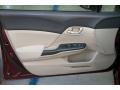 Crimson Pearl - Civic LX Sedan Photo No. 19
