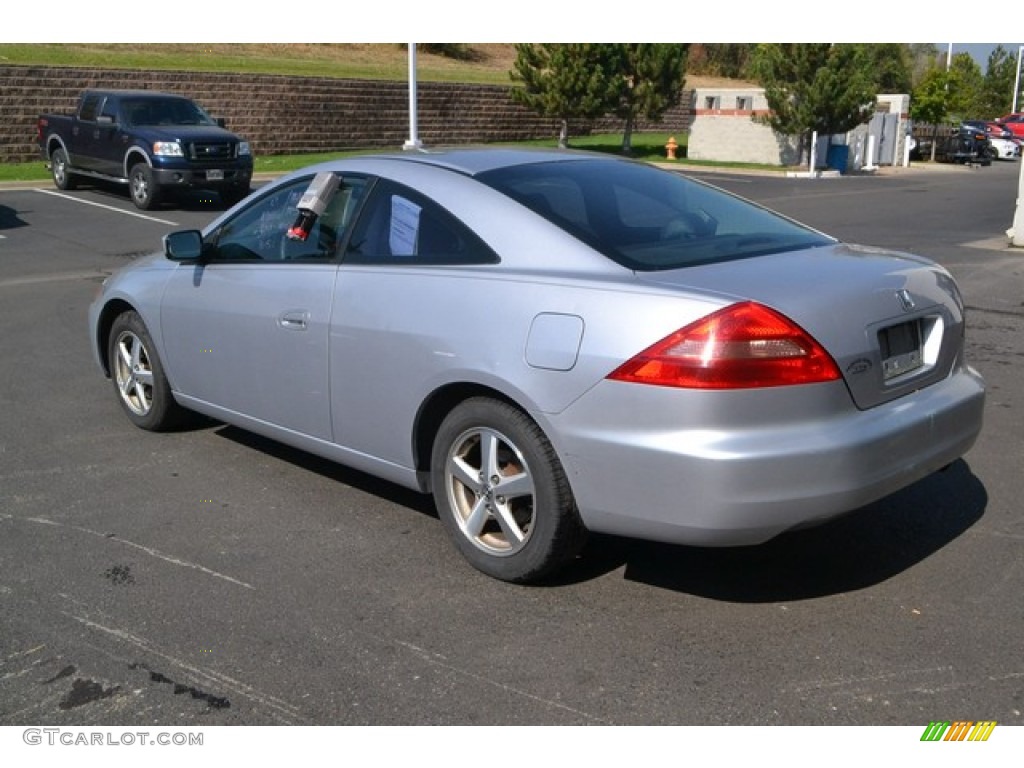 2003 Accord EX Coupe - Satin Silver Metallic / Black photo #4