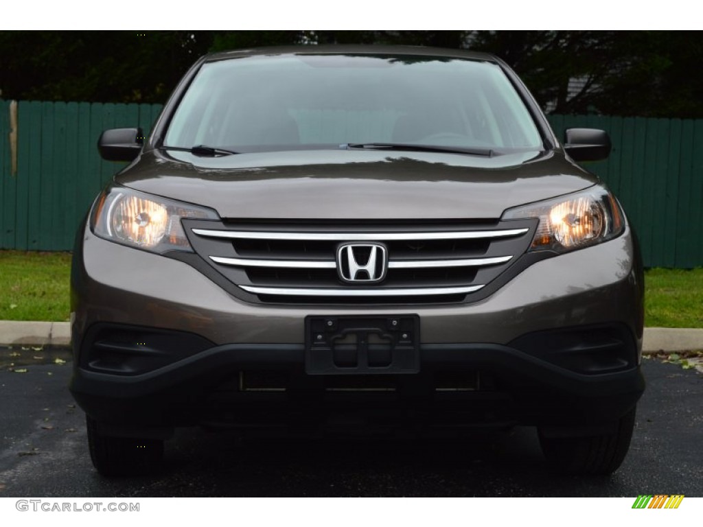 2012 CR-V LX 4WD - Urban Titanium Metallic / Black photo #26
