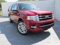 Ruby Red Metallic 2016 Ford Expedition EL King Ranch Exterior