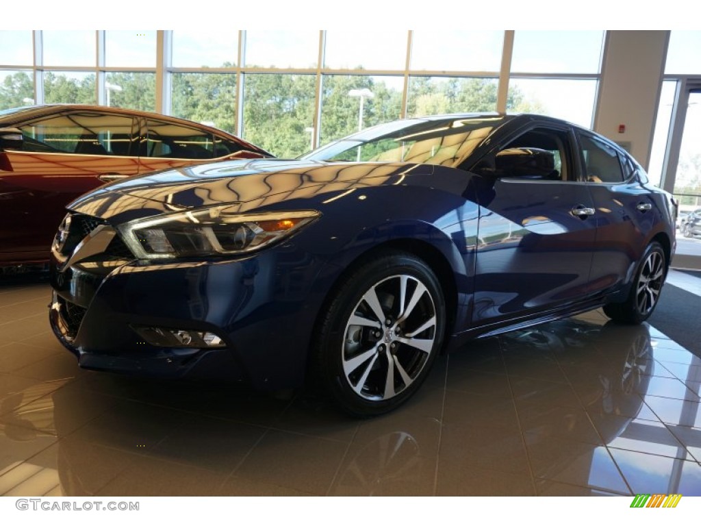 2016 Deep Blue Pearl Nissan Maxima S 107685674 Gtcarlot