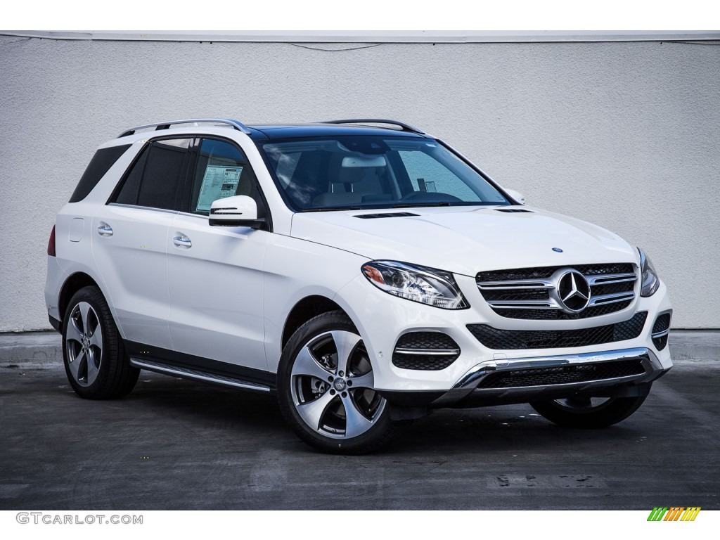 Polar White 2016 Mercedes-Benz GLE 350 Exterior Photo #107715171