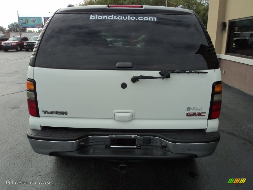 2005 Yukon SLE 4x4 - Summit White / Pewter/Dark Pewter photo #30