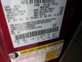 RR: Ruby Red Metallic 2016 Ford Expedition EL King Ranch Color Code