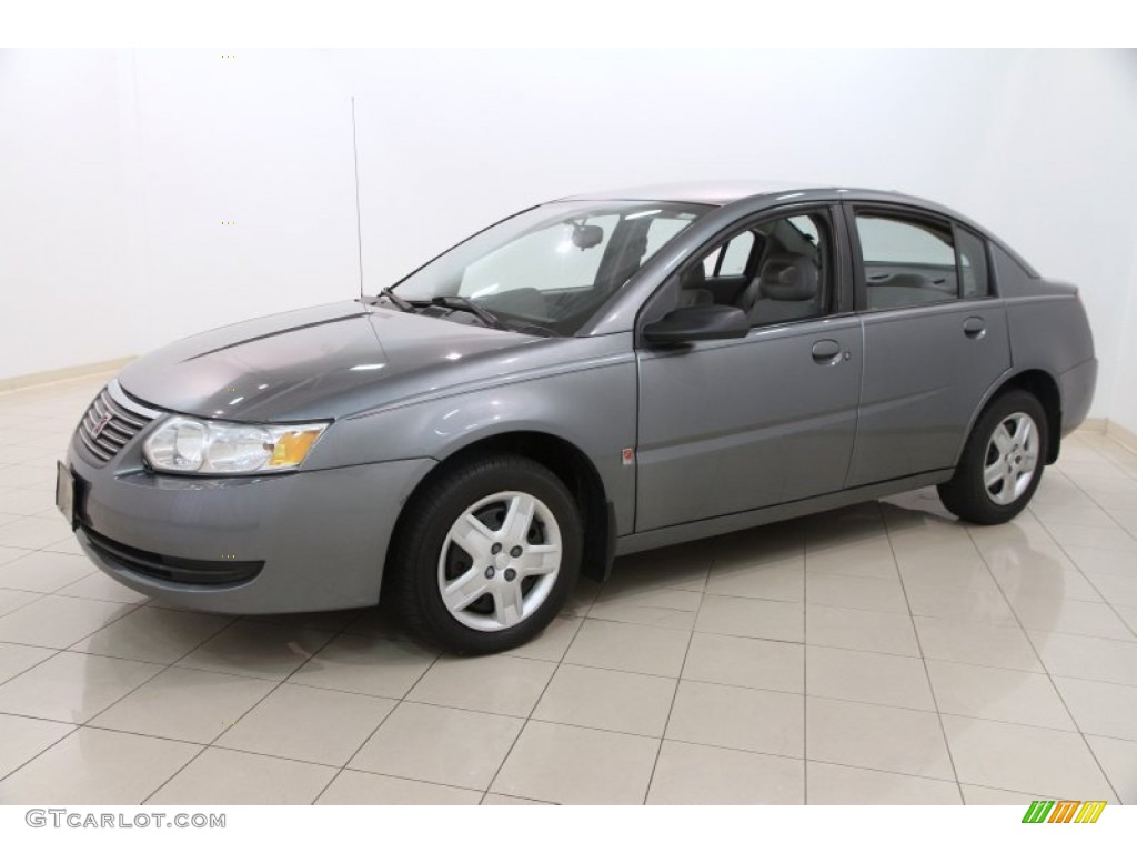 2006 ION 2 Sedan - Storm Gray / Gray photo #3
