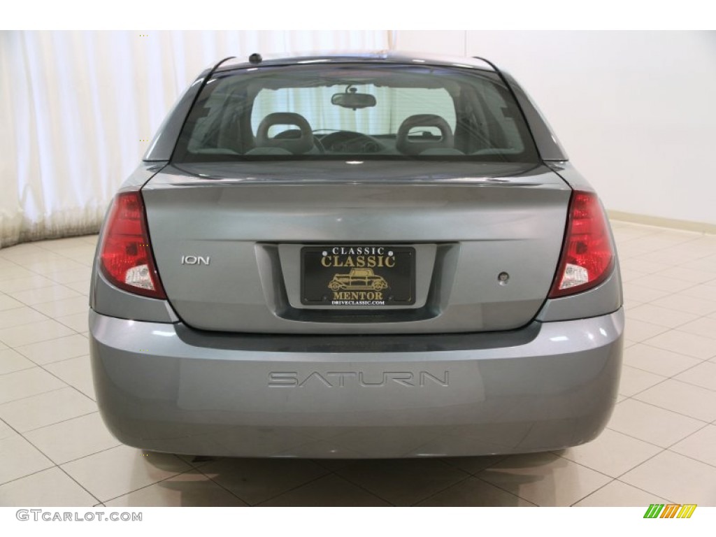 2006 ION 2 Sedan - Storm Gray / Gray photo #13