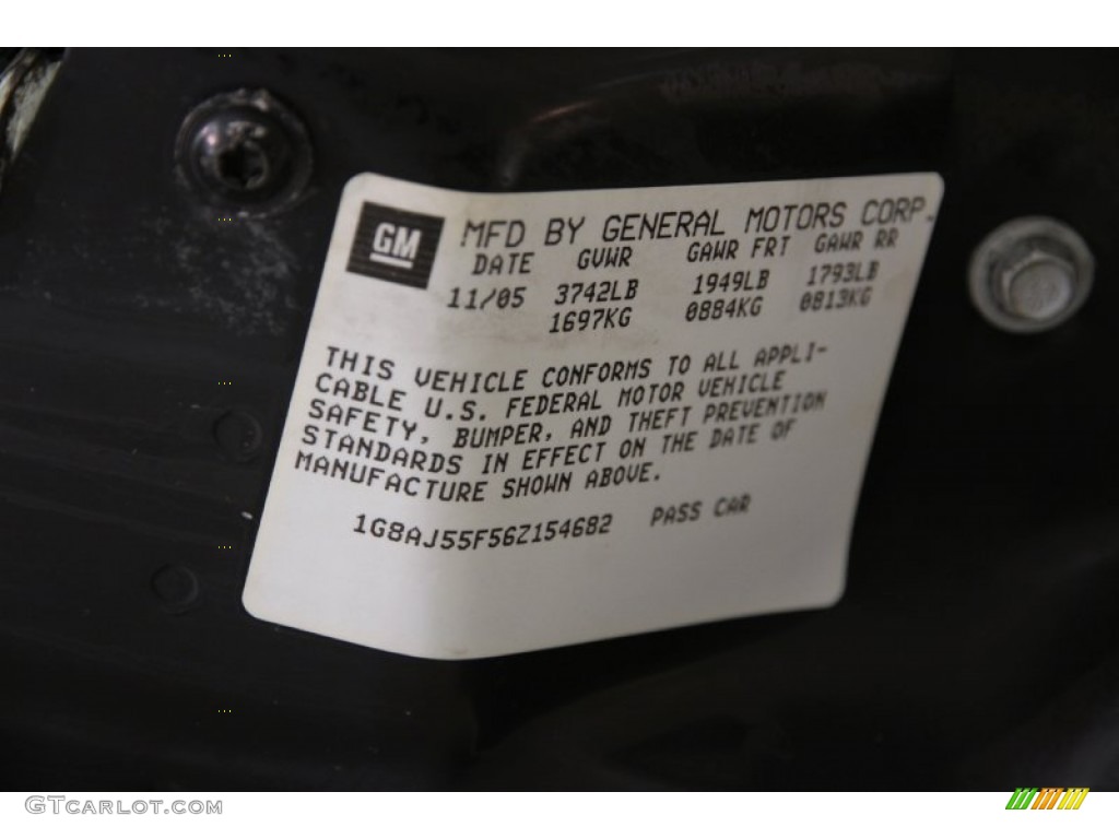 2006 ION 2 Sedan - Storm Gray / Gray photo #15