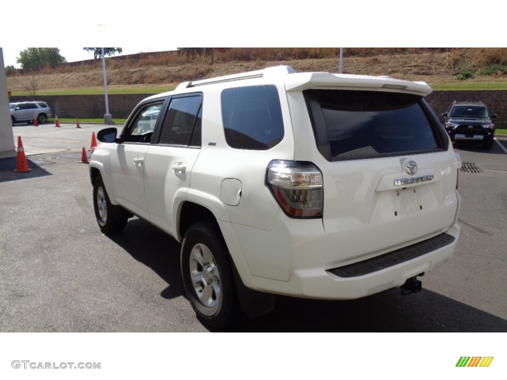 2014 4Runner SR5 4x4 - Super White / Black photo #5
