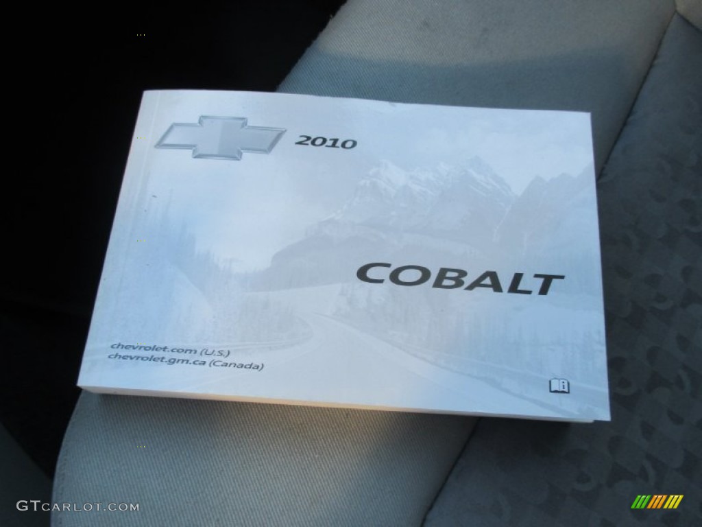 2010 Cobalt LS Sedan - Victory Red / Gray photo #34