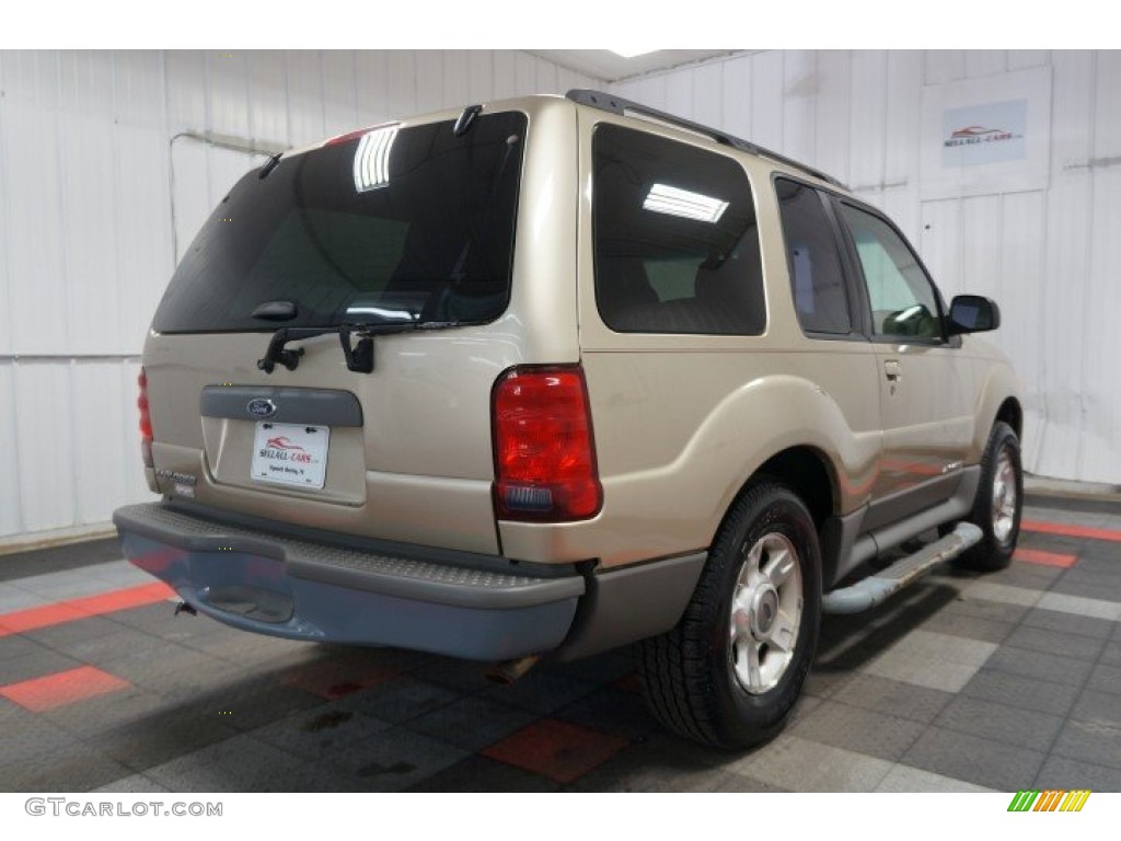 2001 Explorer Sport 4x4 - Harvest Gold Metallic / Medium Prairie Tan photo #8