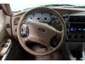 2001 Ford Explorer Medium Prairie Tan Interior Steering Wheel Photo