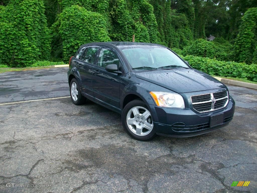 2008 Caliber SXT - Steel Blue Metallic / Dark Slate Gray photo #1