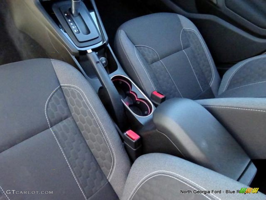 2014 Fiesta SE Hatchback - Ingot Silver / Charcoal Black photo #29