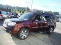 2015 Dark Cherry Pearl Honda Pilot Touring 4WD  photo #4