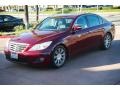 2009 Cabernet Red Pearl Hyundai Genesis 3.8 Sedan  photo #8