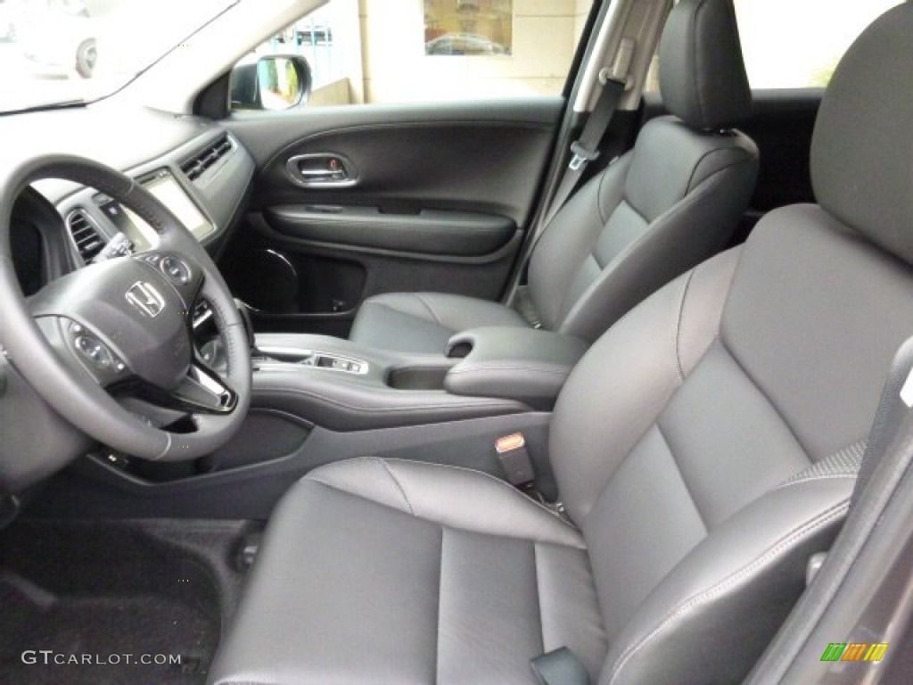 Black Interior 2016 Honda HR-V EX-L Navi Photo #107730719