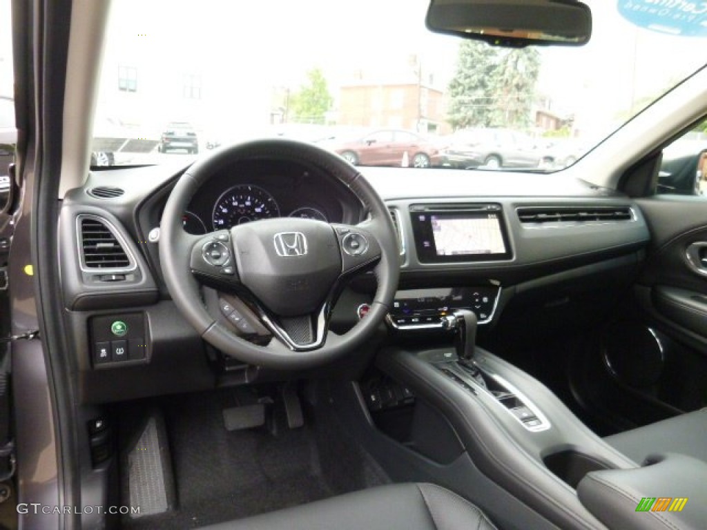 Black Interior 2016 Honda HR-V EX-L Navi Photo #107730761