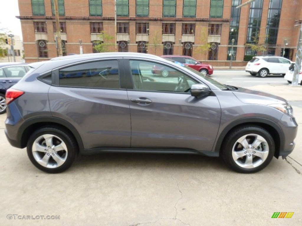 Modern Steel Metallic 2016 Honda HR-V EX-L Navi Exterior Photo #107730947