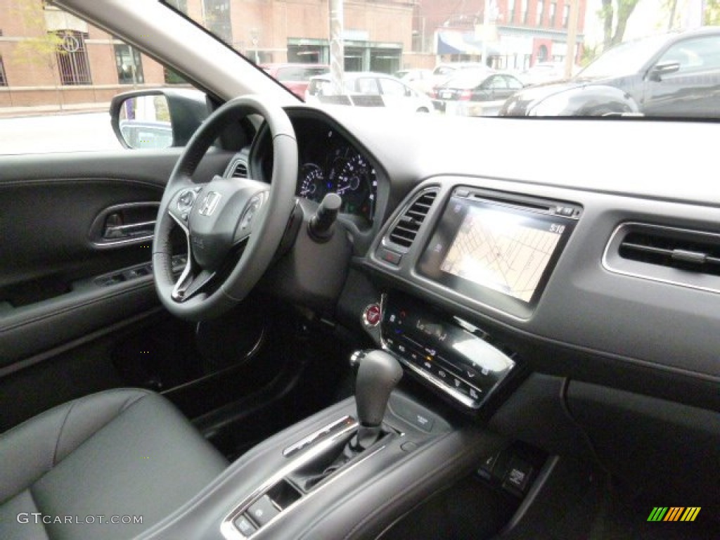 2016 Honda HR-V EX-L Navi Black Dashboard Photo #107731016