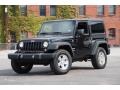 Black 2014 Jeep Wrangler Sport 4x4 Exterior