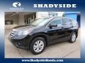 2012 Crystal Black Pearl Honda CR-V EX 4WD  photo #1