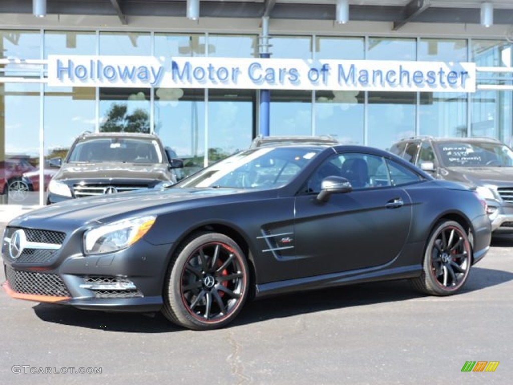 2016 SL 550 Mille Miglia 417 Roadster - designo Magno Night Black / Mille Miglia 417 Black/Red photo #1