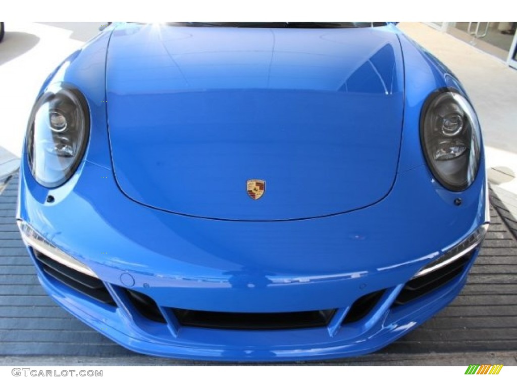 2016 911 GTS Club Coupe - Club Blau, Blue Paint to Sample / GTS Black/Carmine Red photo #2