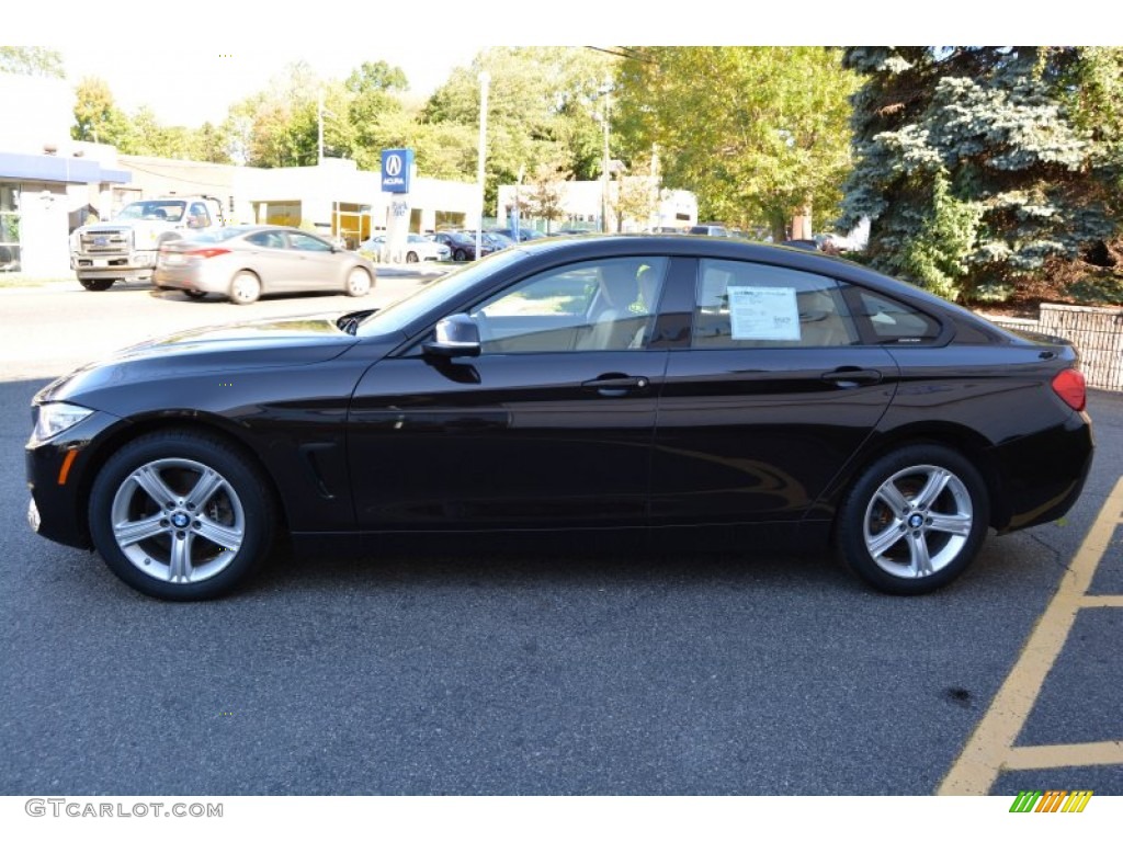 2015 4 Series 428i xDrive Gran Coupe - Sparkling Brown Metallic / Venetian Beige photo #5