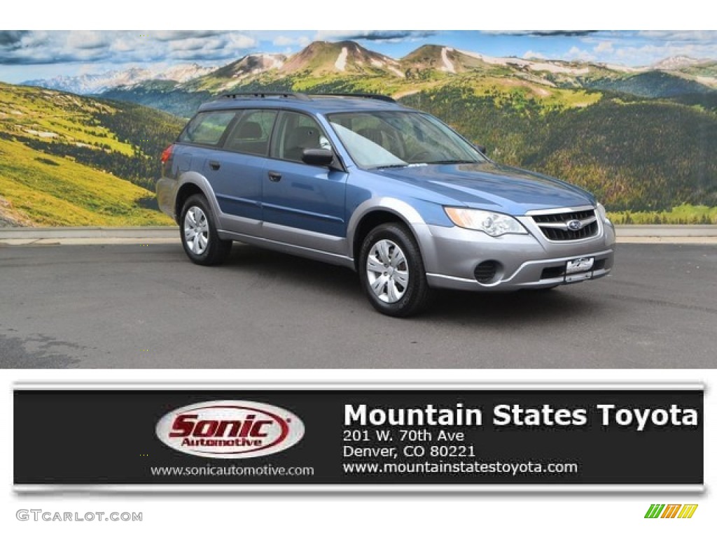 Newport Blue Pearl Subaru Outback