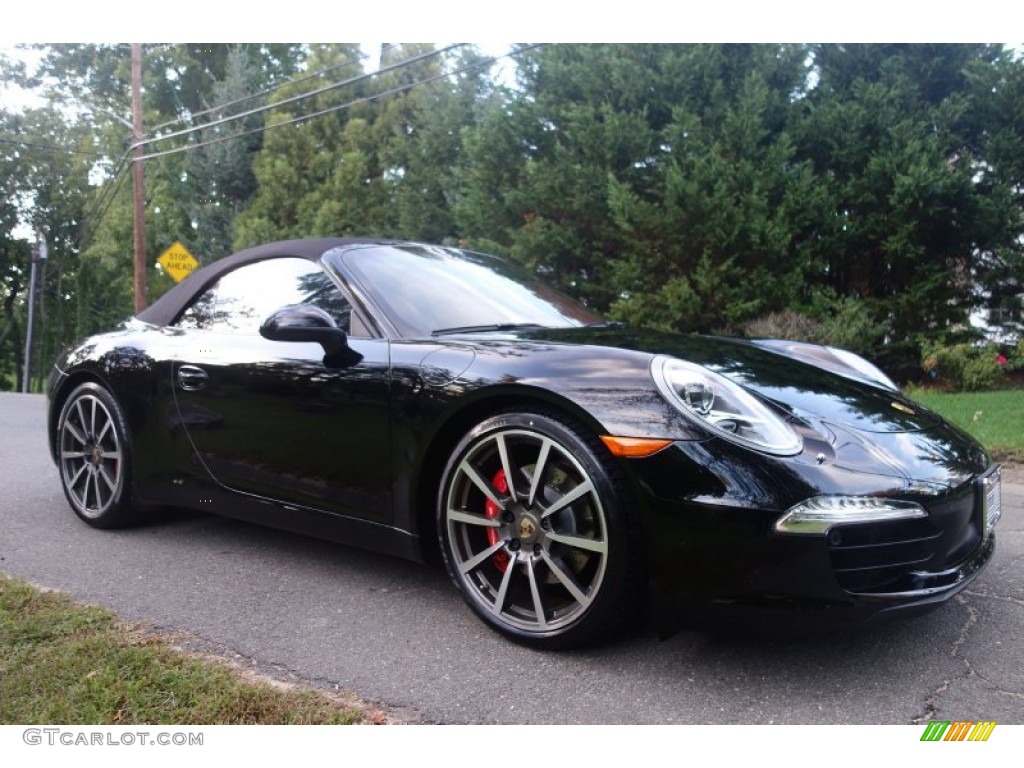 2013 911 Carrera S Cabriolet - Black / Carrera Red Natural Leather photo #8