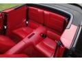Carrera Red Natural Leather Rear Seat Photo for 2013 Porsche 911 #107739836