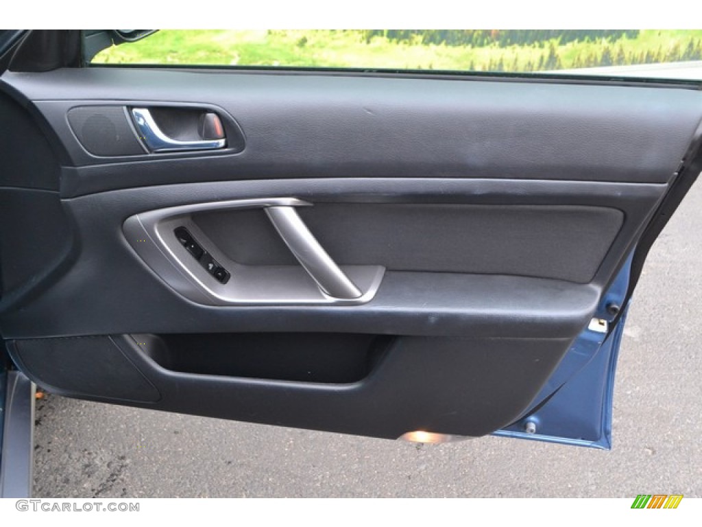 2009 Outback 2.5i Wagon - Newport Blue Pearl / Off Black photo #22