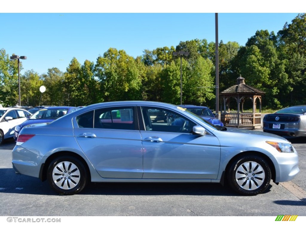 2011 Accord LX Sedan - Celestial Blue Metallic / Gray photo #2