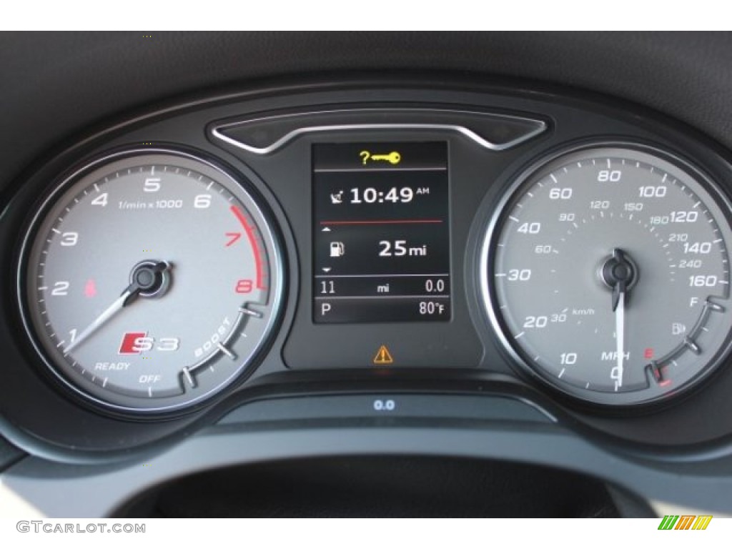 2016 Audi S3 2.0T Prestige quattro Gauges Photo #107740119