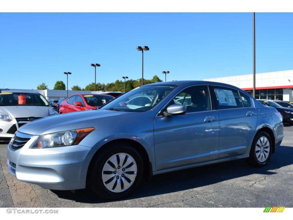 2011 Accord LX Sedan - Celestial Blue Metallic / Gray photo #7