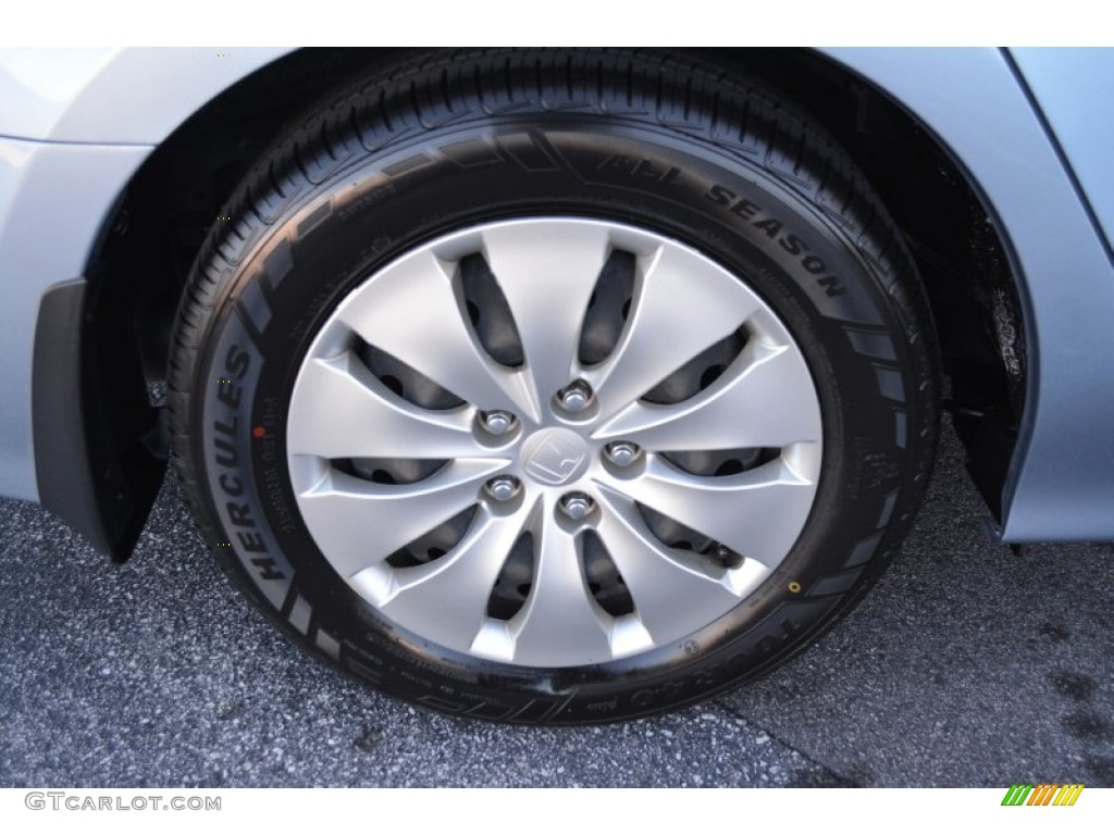 2011 Accord LX Sedan - Celestial Blue Metallic / Gray photo #8