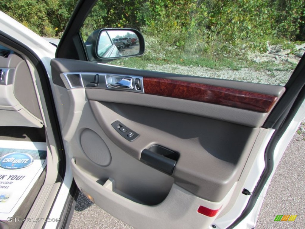 2004 Pacifica  - Stone White / Dark Slate Gray photo #16